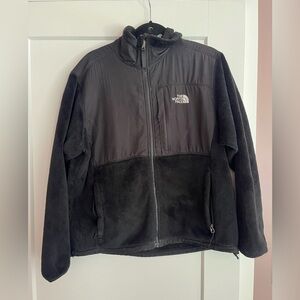 North Face fleece zip up - L